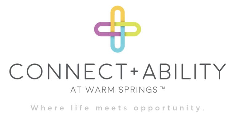 Connect+Ability at Warm Springs Logo