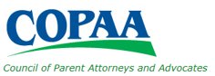 COPAA Council of Parent Attorneys and Advocates Logo