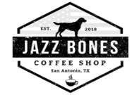 Jazz Bones Coffee Shop Logo